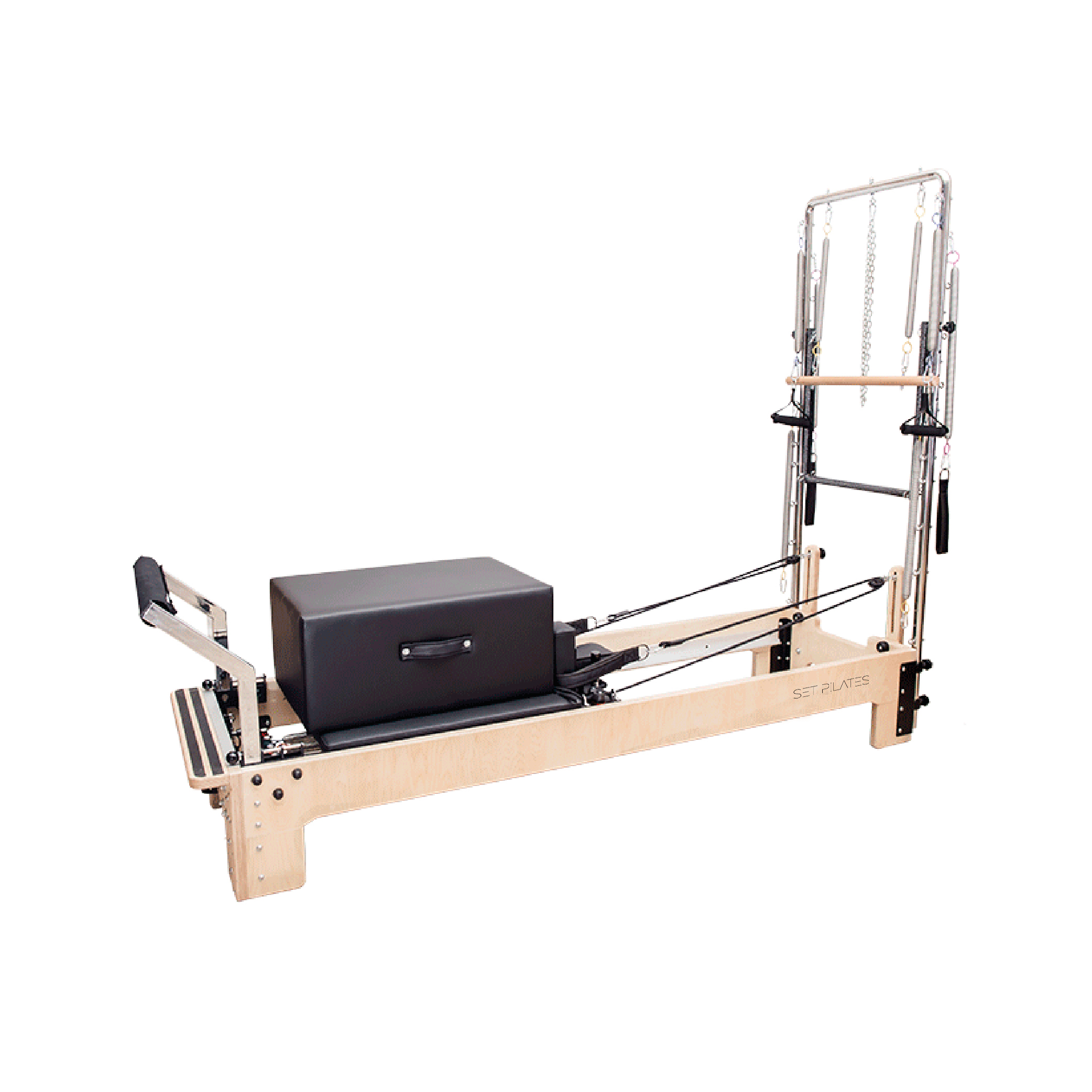 Bolt Strength Pilates Reformer (Metal) with Tower - Fitness
